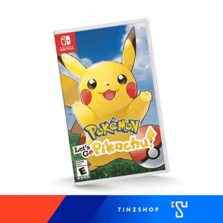 แผ่นเกม Nintendo Switch Pokemon Let's Go Pikachu ภาษาอังกฤษ _1